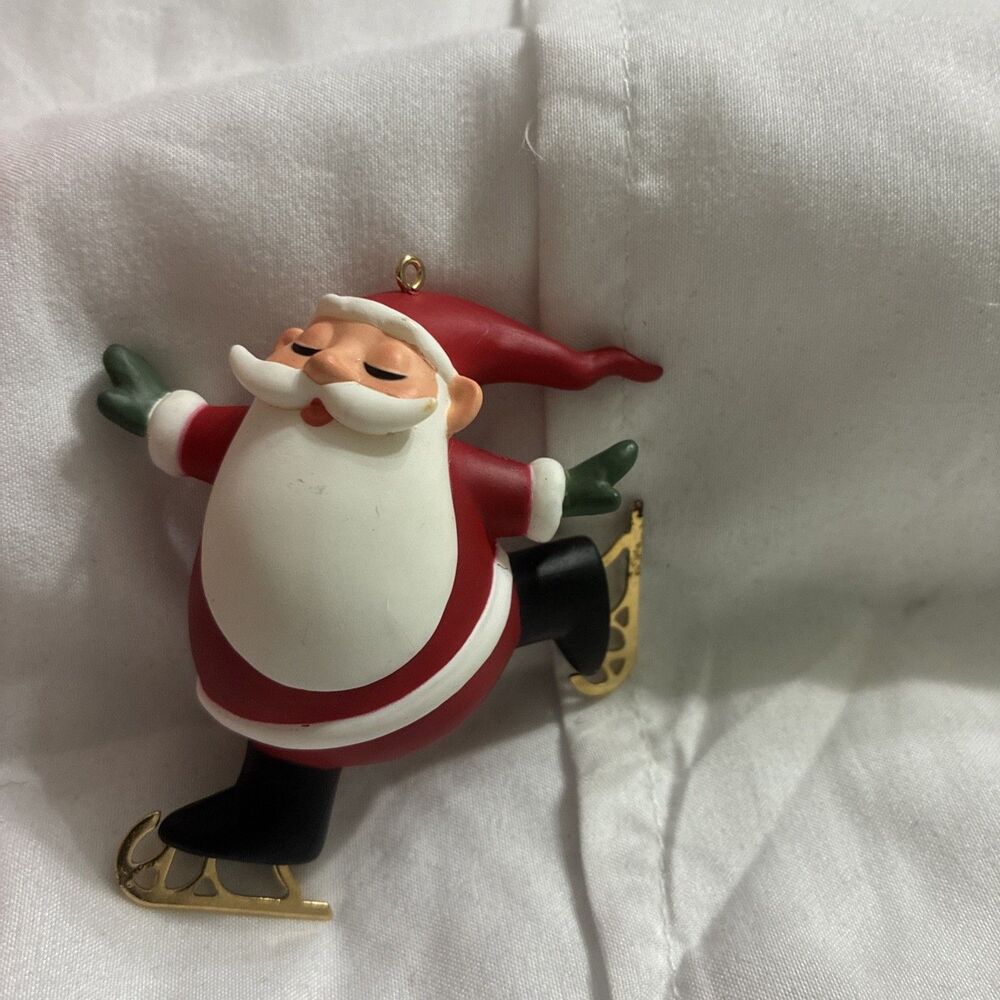 Hallmark Ornament 2013 Skating Santa